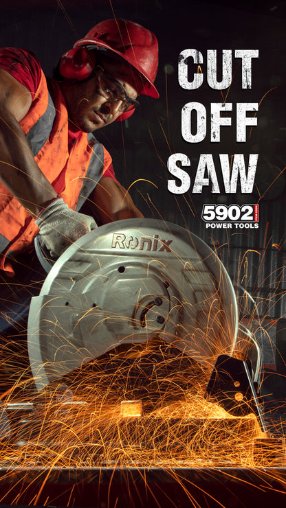 Cut-off Saw 2400W — Ronix tool view 5 | Authorized distributor KSA