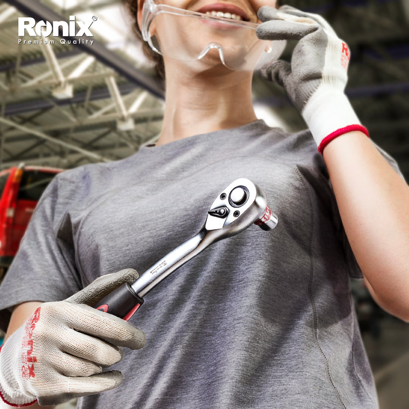 Socket Set 12Pcs — Ronix tool view 2 | Authorized distributor KSA