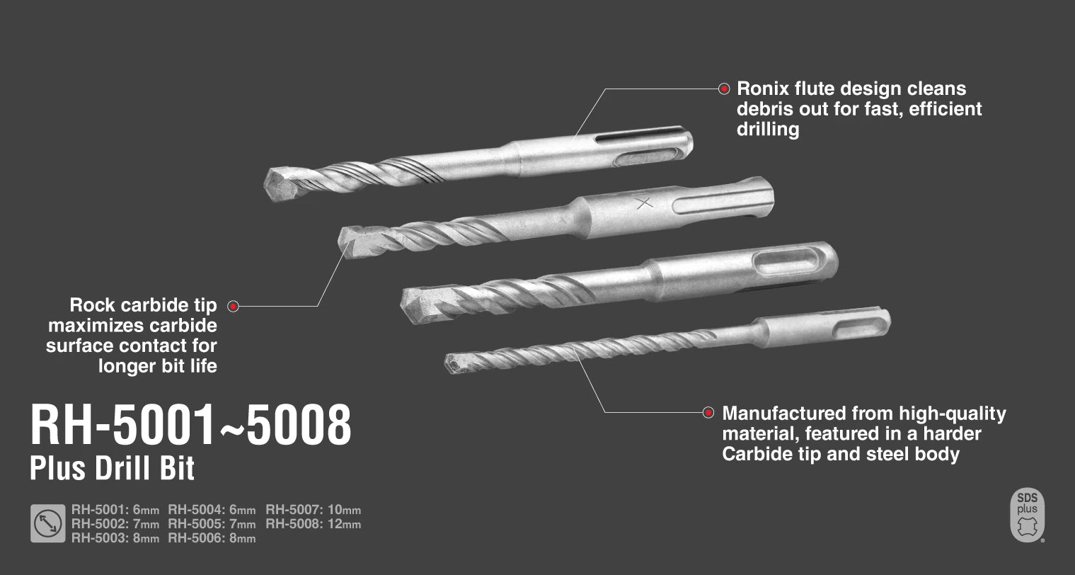 SDS Plus Drill Bit 12x160 mm-40Cr