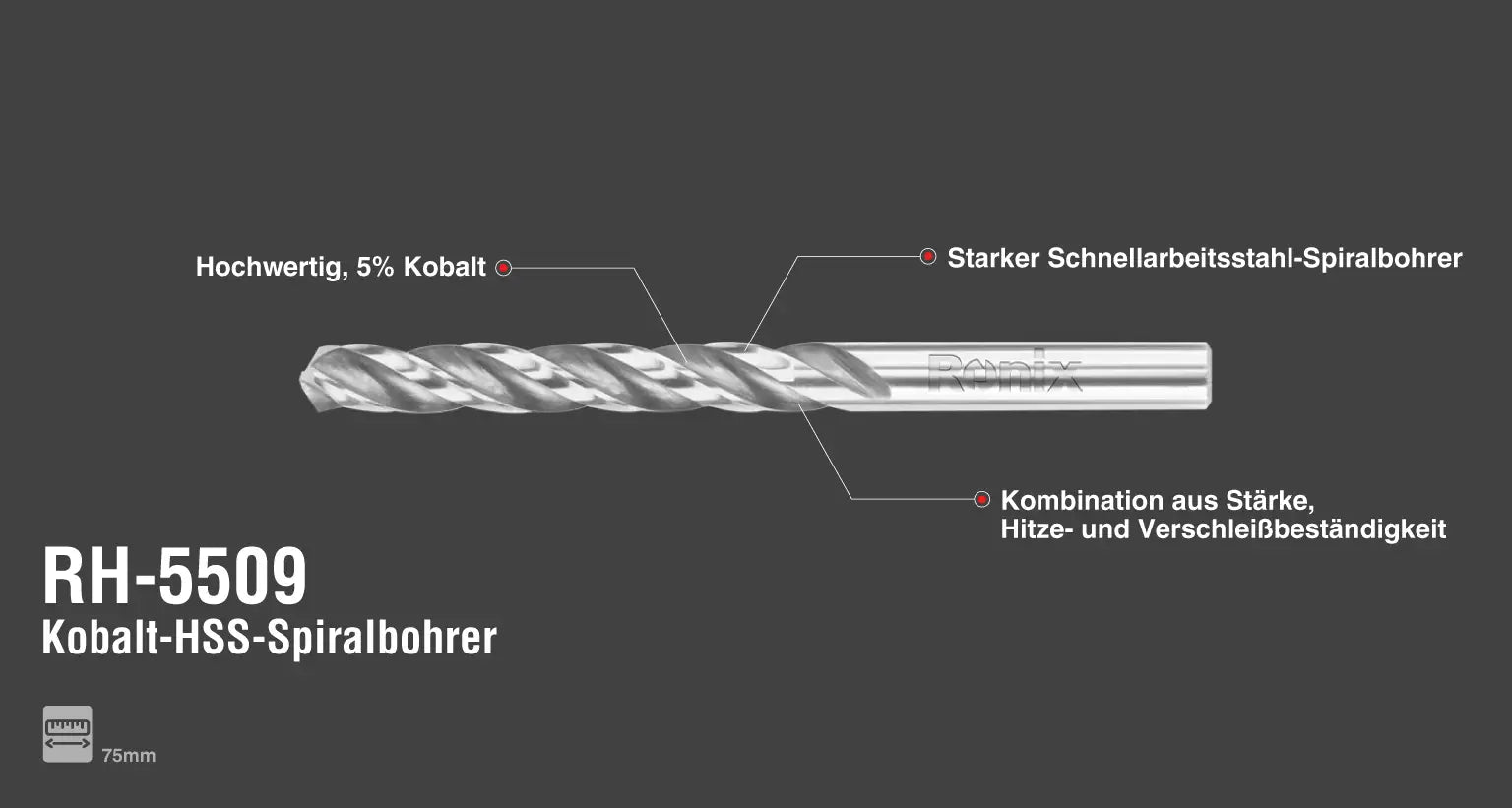 5%Cobalt HSS drill bit 4mm