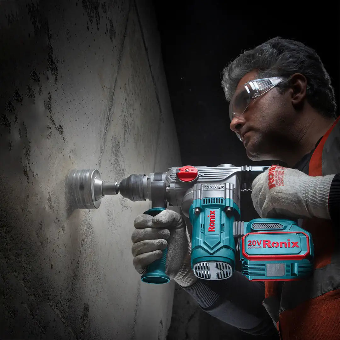 20V Brushless Cordless Rotary Hammer 3.5J