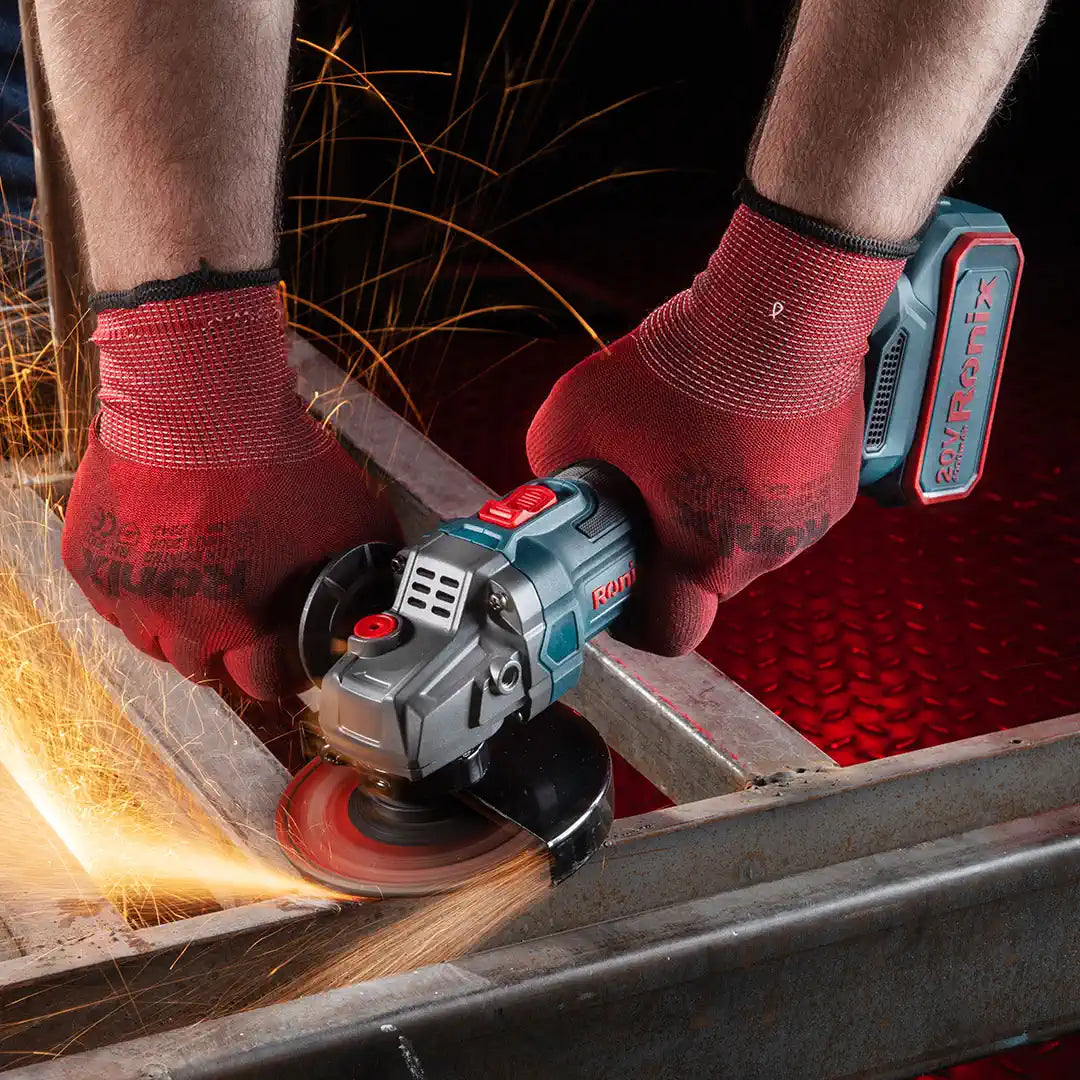 20V Brushless Cordless Mini Angle Grinder 125m