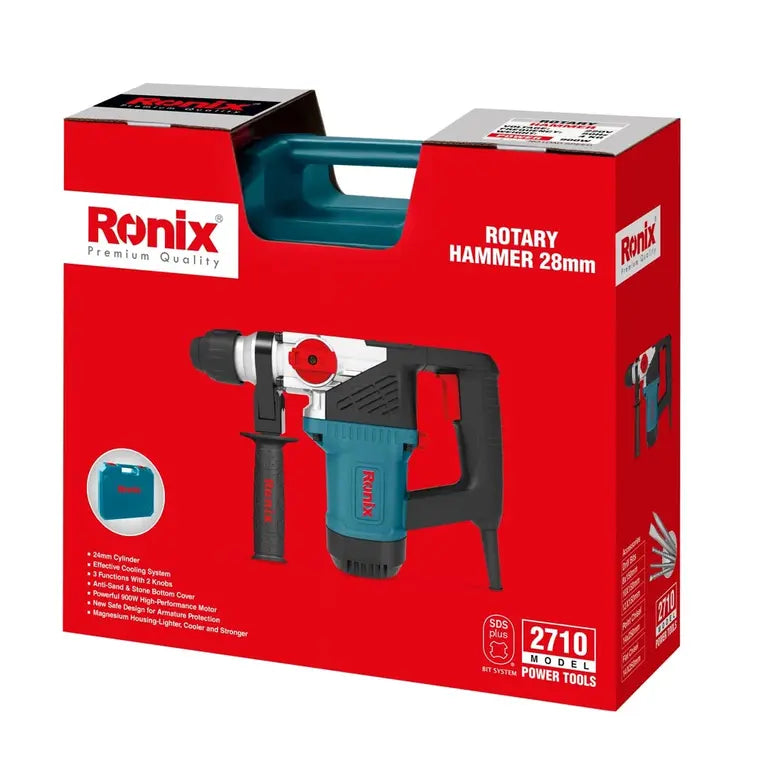 Rotary-Hammer-900W-28mm view 9