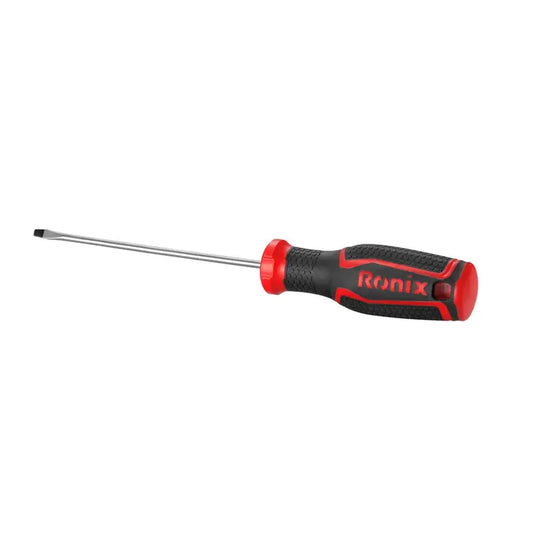 Plastic-handle-Slotted-Screwdriver-3x100mm-2color view 1