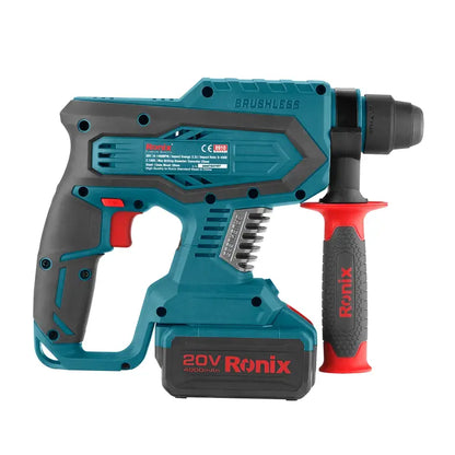 20V-Brushless-Rotary-Hammer-kit-2.2J view 2