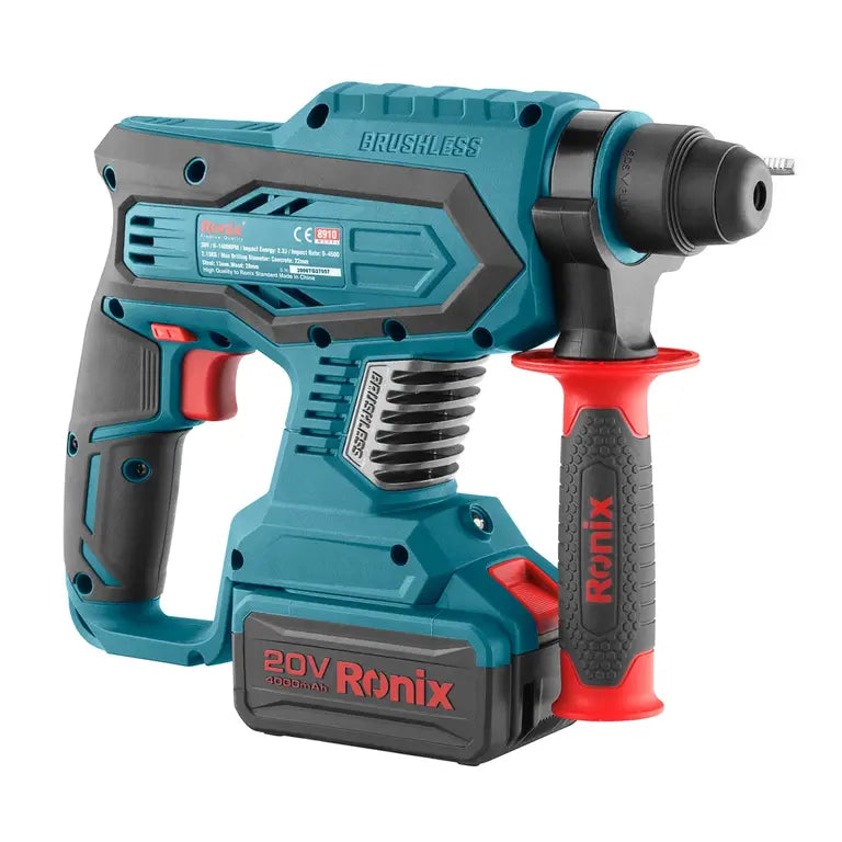 20V-Brushless-Rotary-Hammer-kit-2.2J view 3