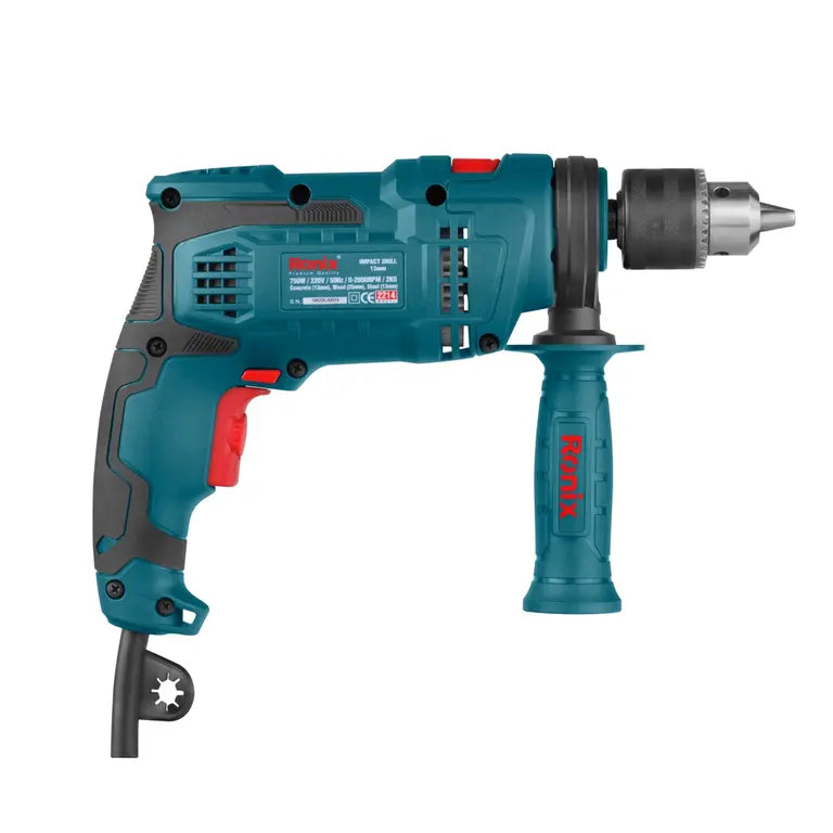 Electric-Impact-Drill-750W-13mm-Keyed view 2