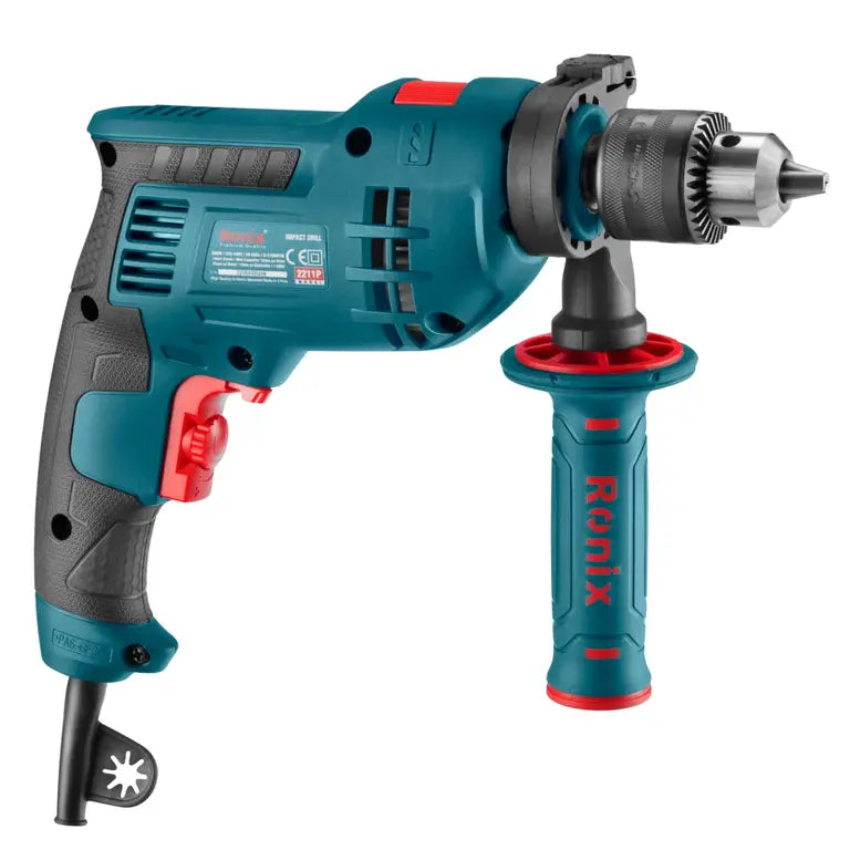 Electric-Impact-Drill-600W-13mm-keyed-2700-RPM view 4
