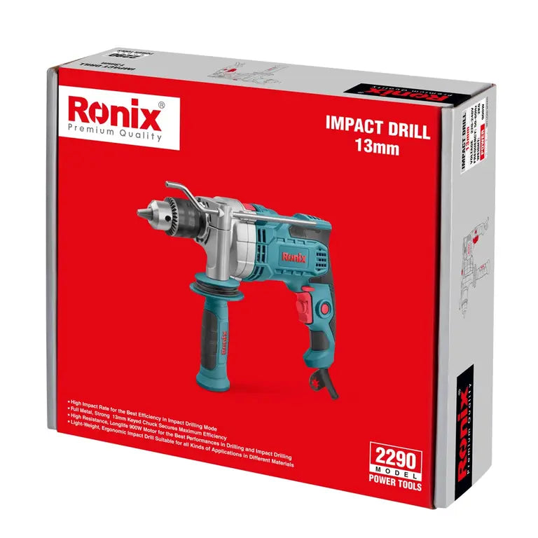 Electric-Impact-Drill-900W-13mm-keyed view 12