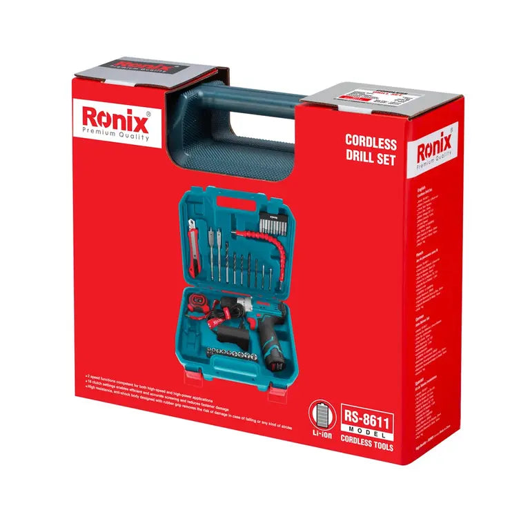 12V Cordless Drill Set-35Pcs