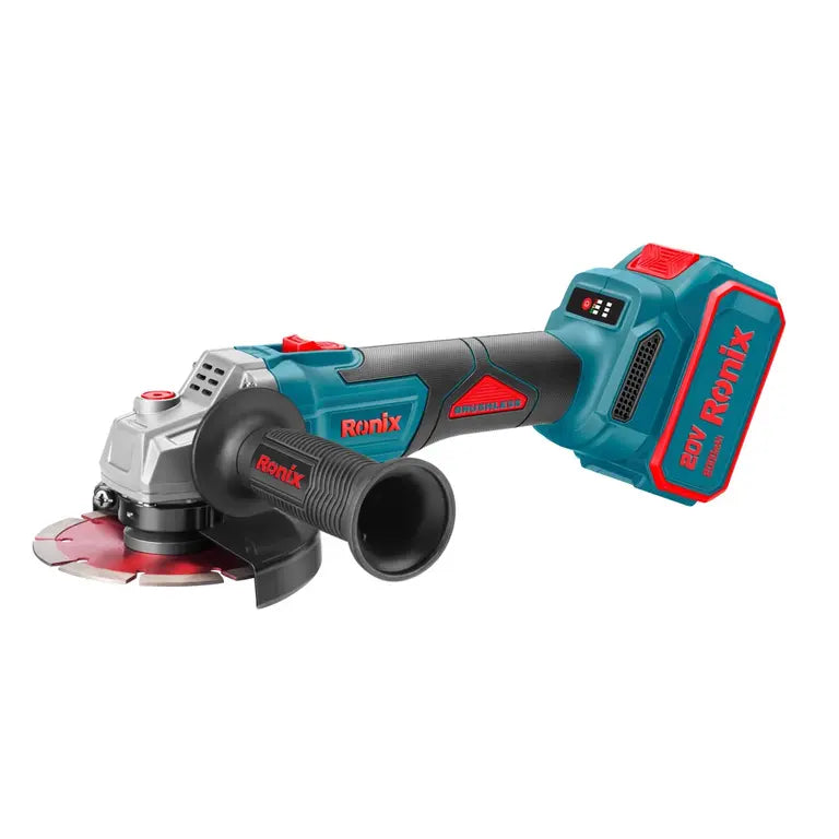 20V Brushless Cordless Mini Angle Grinder 125m