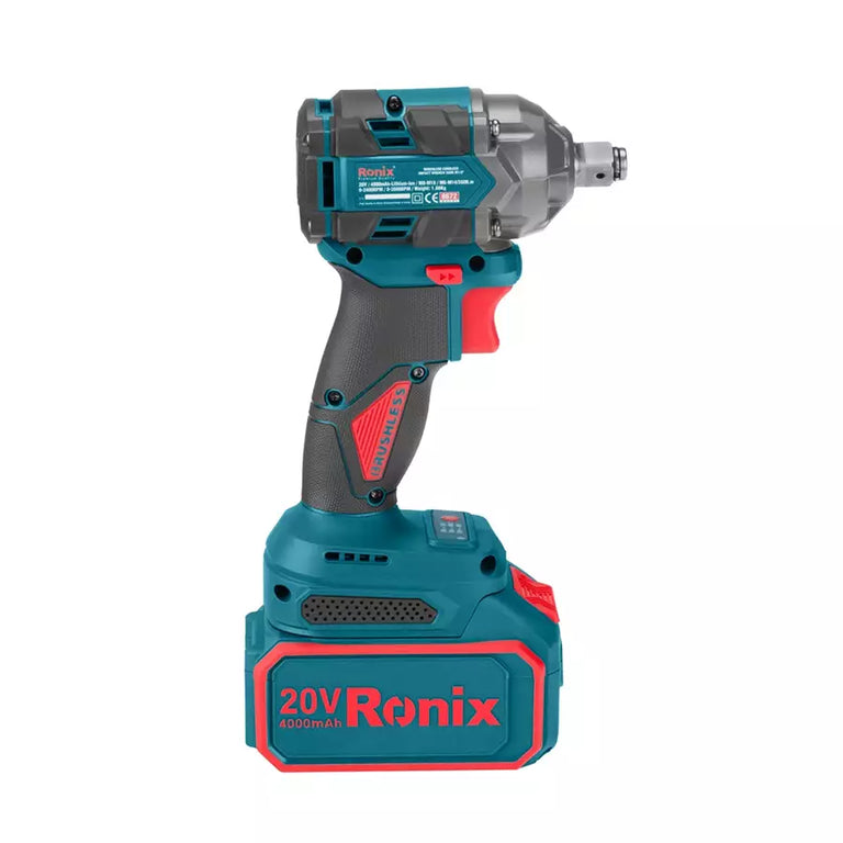 20V-Brushless-Cordless-Impact-Wrench-1/2-inch-350N.m view 4