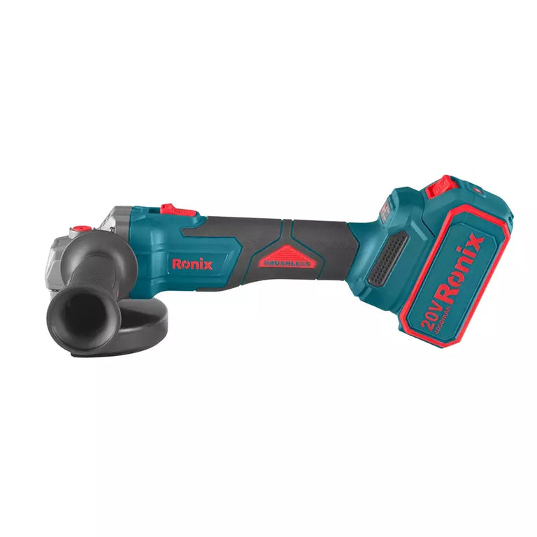 20V-Brushless-Cordless-Mini-Angle-Grinder-125m view 2