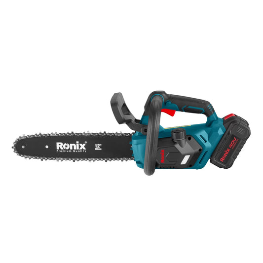 40V-Brushless-Cordless-chainsaw-kit-30cm view 2