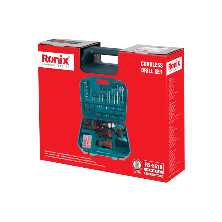20v-cordless-drill-driver-set-53-pcs-1 view 2