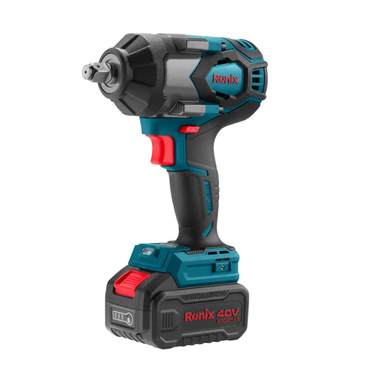 40V-Brushless-Cordless-impact-wrench-kit-1/2-inch-800N-m view 1