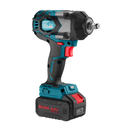 40V-Brushless-Cordless-impact-wrench-kit-1/2-inch-800N-m view 2