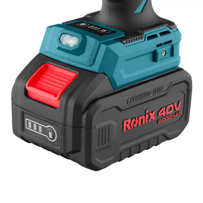 40V-Brushless-Cordless-impact-wrench-kit-1/2-inch-800N-m view 5