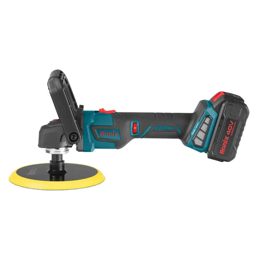 40V-Brushless-Cordless-polisher-kit-180mm view 2
