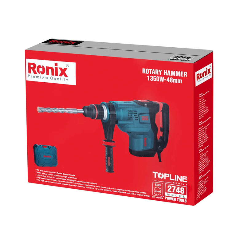 Rotary-Hammer-1350W-48mm view 12