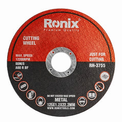 cutting wheel 125X1 2x22 2mm